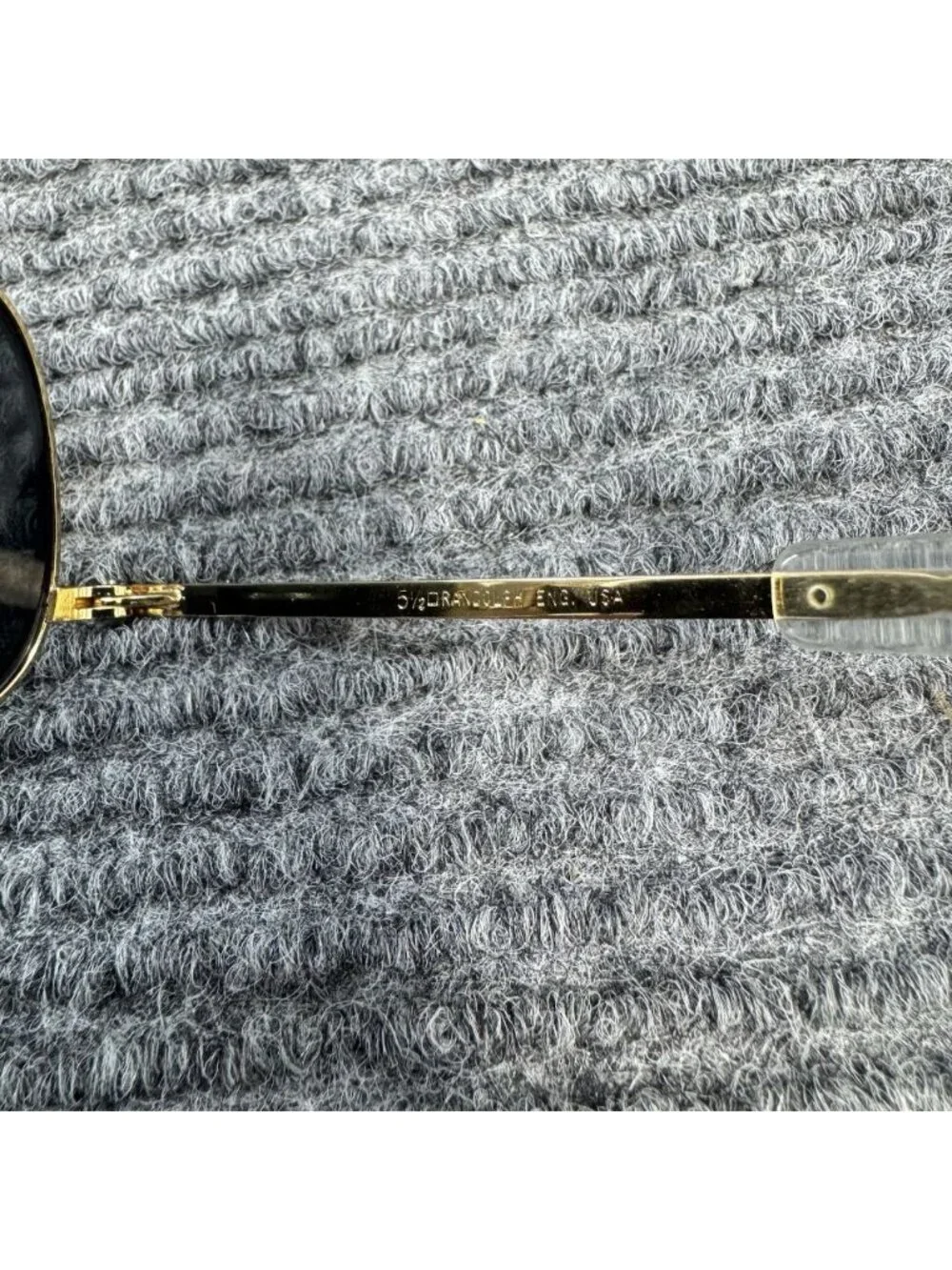 Randolph Engineering USA Aviator Gold Frames Only Sunglasses 5 1/2 AF 58-20